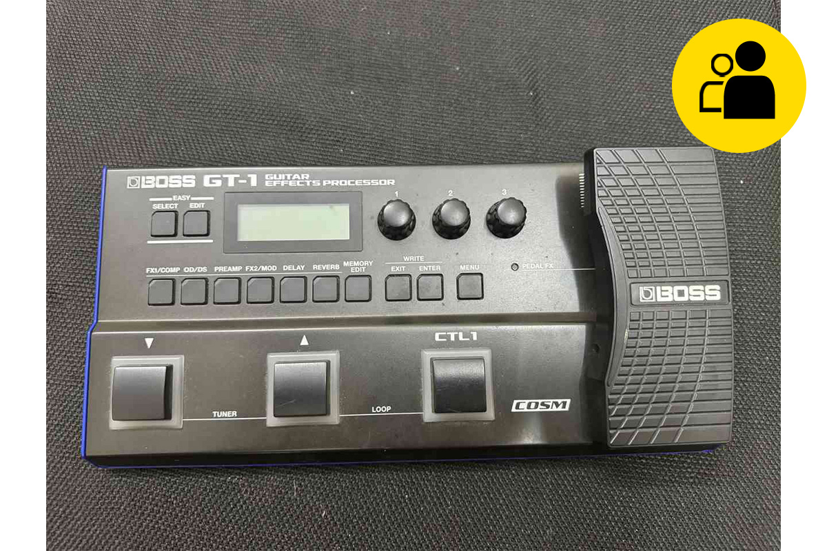 Boss GT-1 Guitar Effects Processor (Pre-Owned)